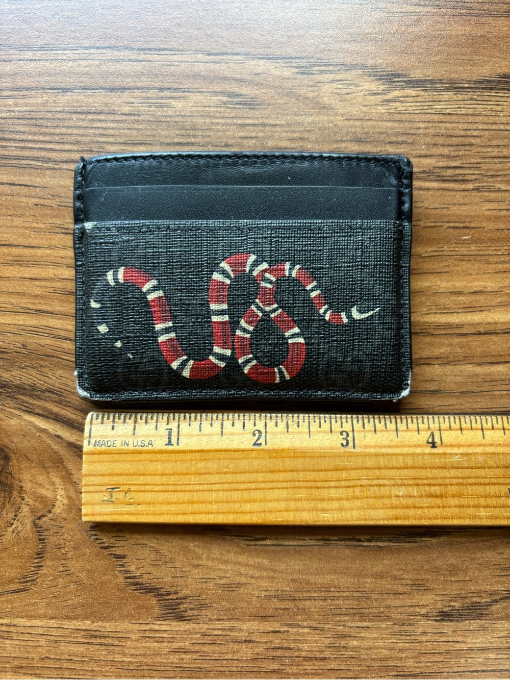 Gucci GG Supreme Card Holder - Picture 6 of 7